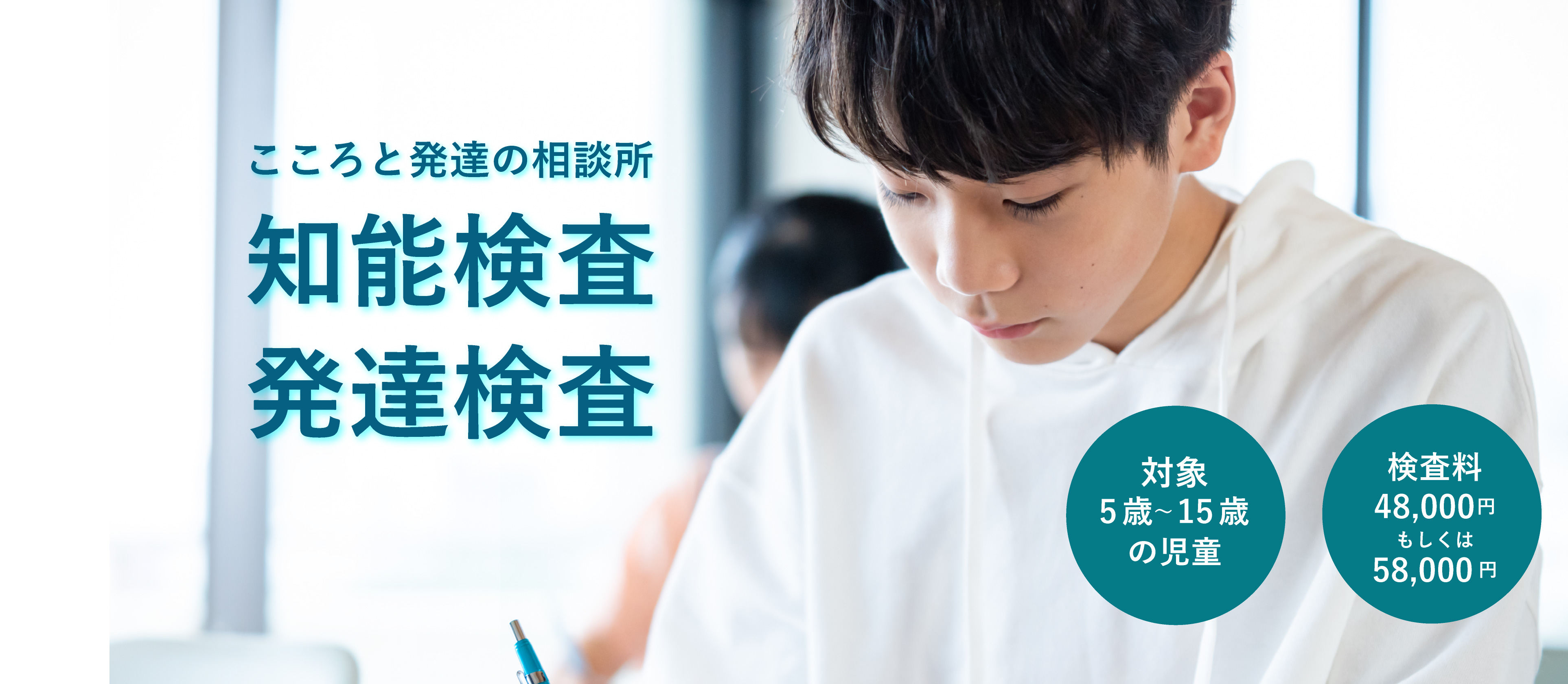 こころと発達の相談 所知能検査／発達検査（5歳から15歳の児童）